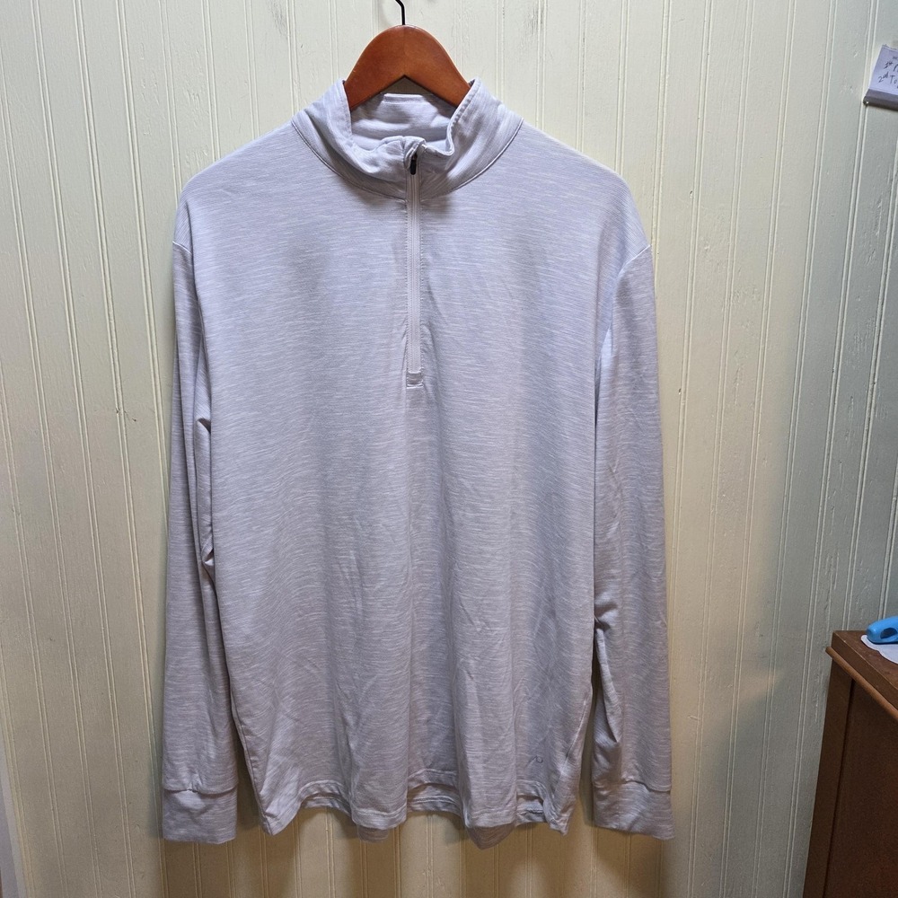 AndersonOrd Pullover Mens XL Gray 1/4 Zip Long Sleeve World Golf Village - Picture 2 of 9